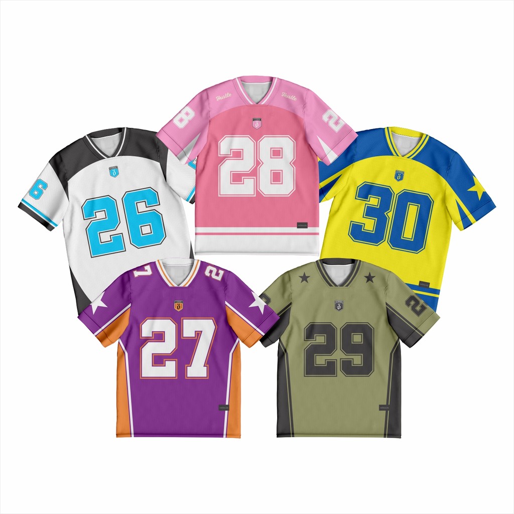 BAJU JERSEY HOCKEY/JERSEY RETRO/ JETSEY NFL/VINTAGE/OVERSIZE/BOLA