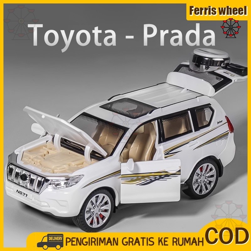 Ferris Wheel Prado Alphard Mainan Miniatur Anak Mobil Alphard Mainan Mobil Bisa Buka Pintu