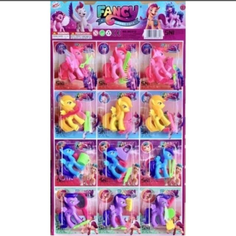 BONEKA KUDA PONI KECIL + AKSESORIS