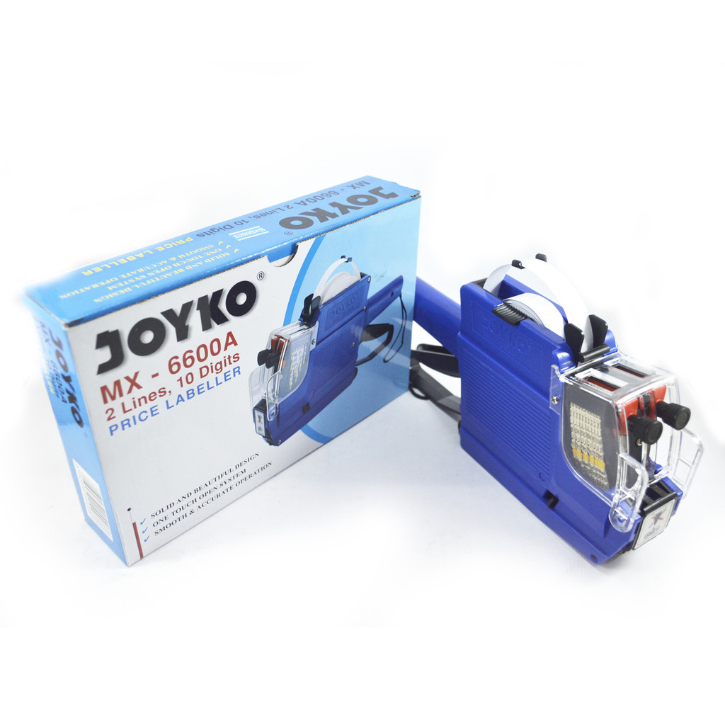 

Price Labeller Sticker Label Labeller Harga 10 Digits Joyko MX-6600M
