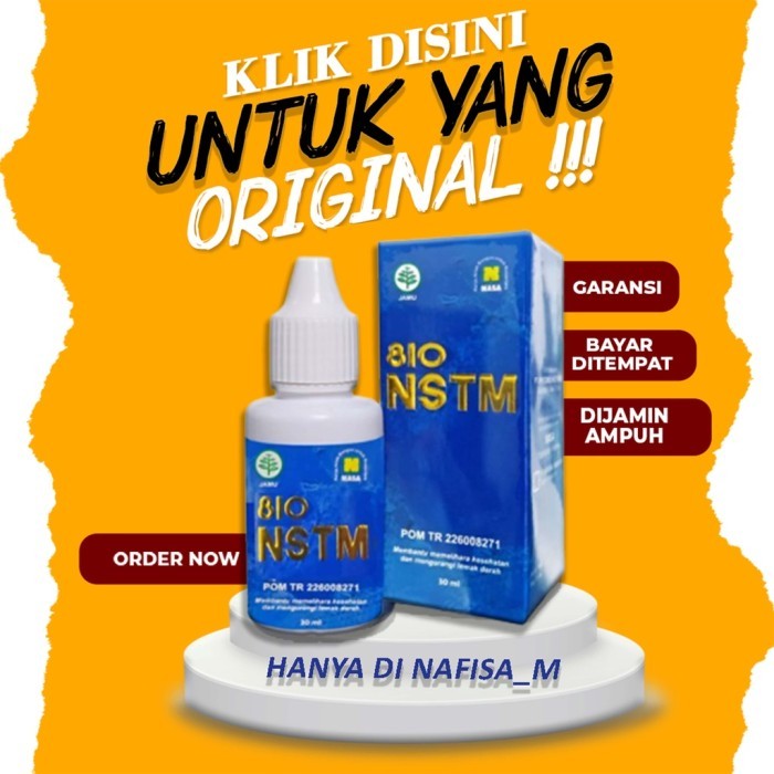 BIO NSTM NASA Obat Tetes Herbal Nstm Trace Mineral Original Obat