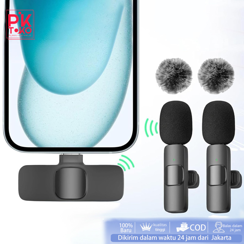 Dual Mic Clip On Wireless K9 Clip On Microphone Mc Portable For Mic Clip On Bluetooth Hpplug & Play