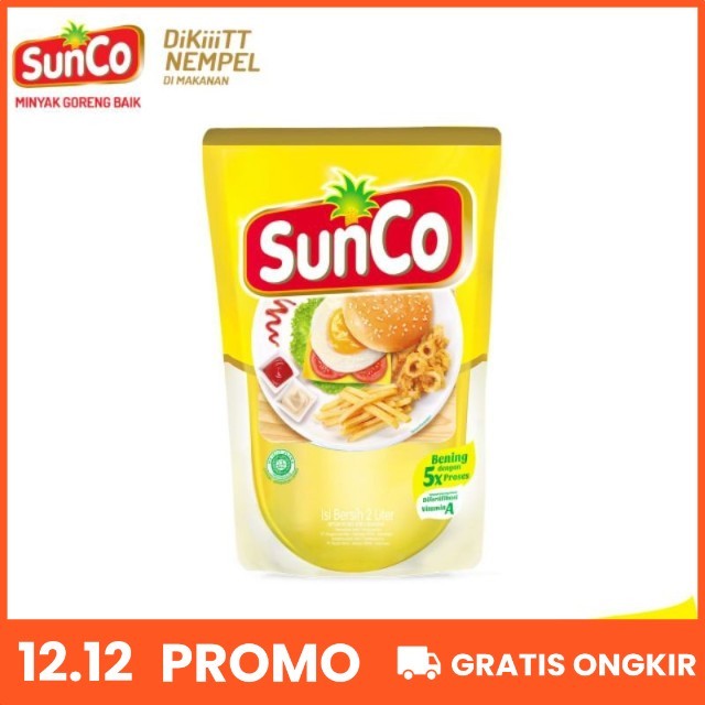 

HARGA KHUSUS TOKO BARU minyak sunco minyak goreng sunco pouch 2 liter PROMO 12.12