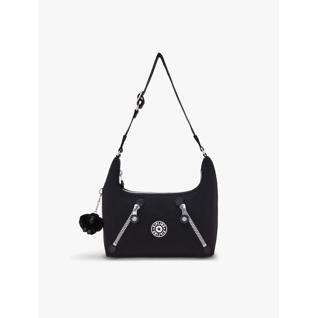 KIPLING - Tas Selempang & Bahu Wanita - NIKKI Rapid Black VVIP MEWAH FREE GANTUNGAN MONKEY kipling 3