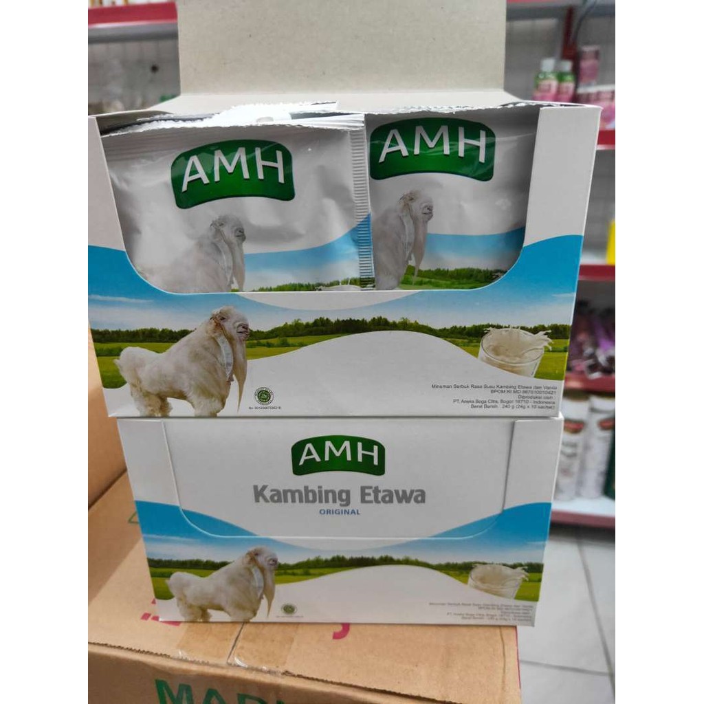 

Susu Kambing Etawa AMH Original 10 Sachet