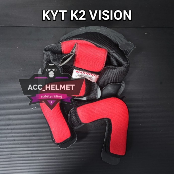 Busa Set Helm KYT K2 VISION / Busa KYT K2 VISION | TERMURAH