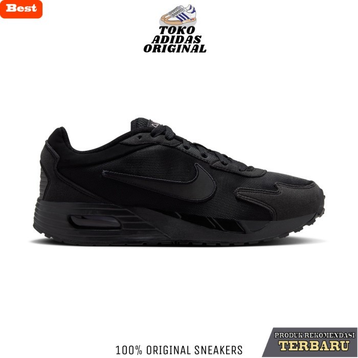 sepatu sneakers wanita lokal terkini SEPATU SNEAKERS WANITA NIKE AIR MAX SOLO TRIPLE BLACK ORIGINAL 