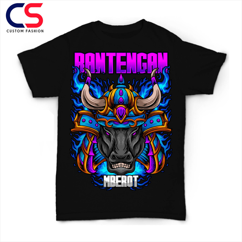 BAJU KAOS VIRAL BANTENGAN MBEROT MALANGAN JARANAN PRIA WANITA