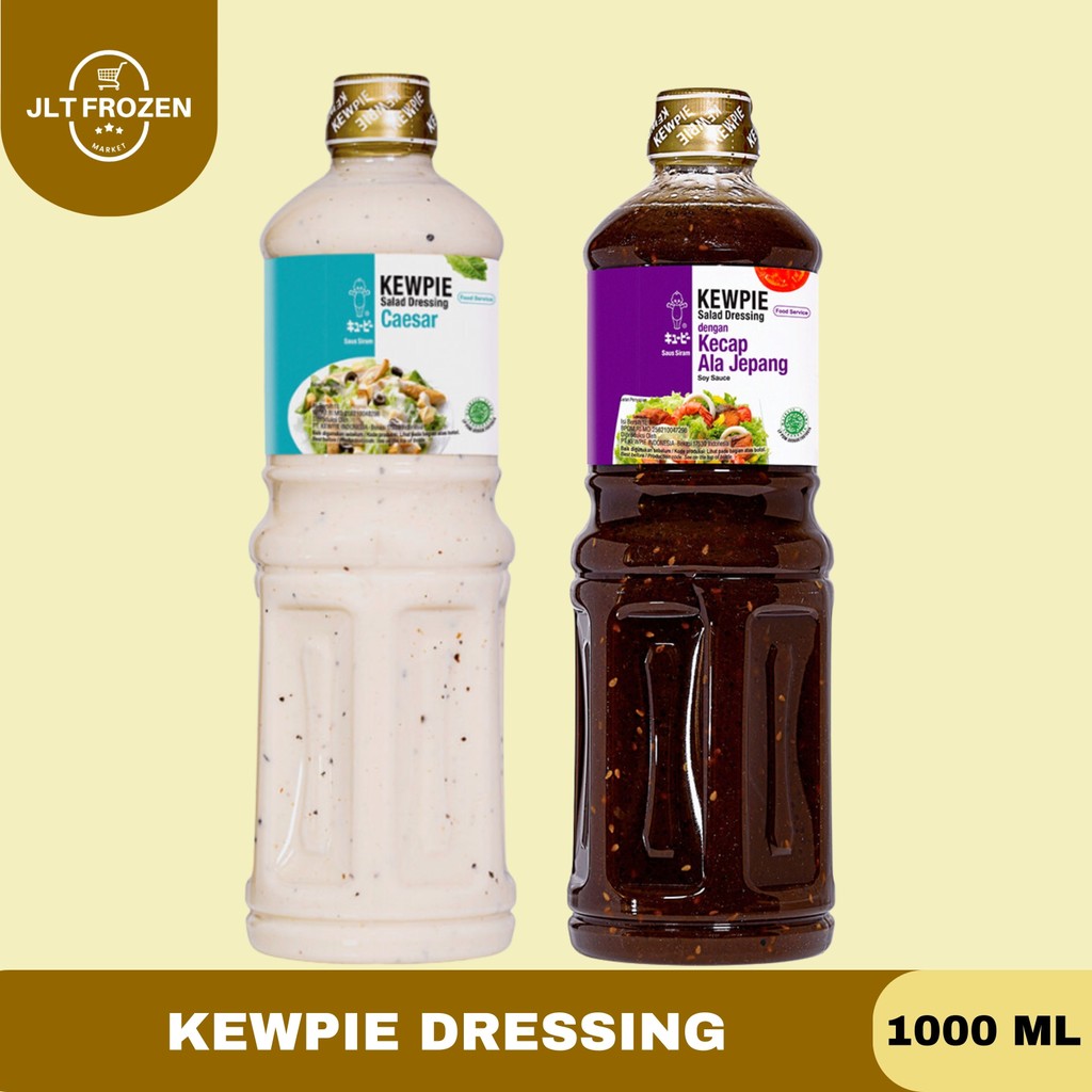 

Kewpie Saus Siram/ Salad Dressing Caesar / Kecap Asin Ala Jepang Kemasan 1 liter