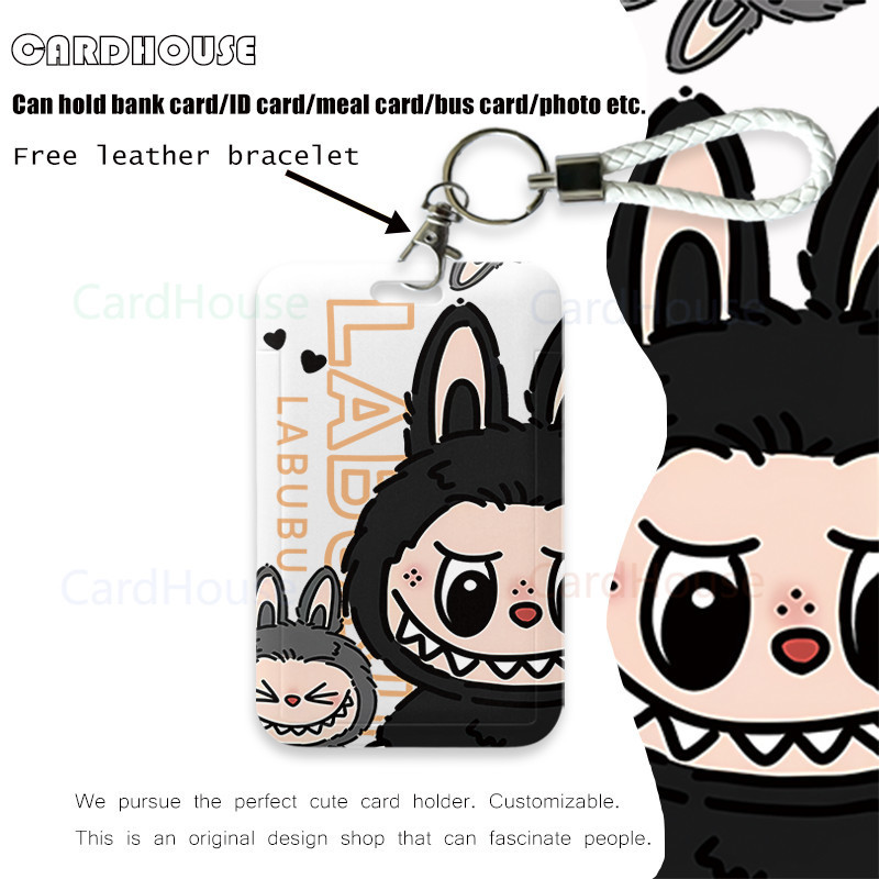 

( CardHouse ) ID CARD HOLDER Labubu Kartun Lucu LT40 Tempat Kartu Photocard Photo Card KARTUN