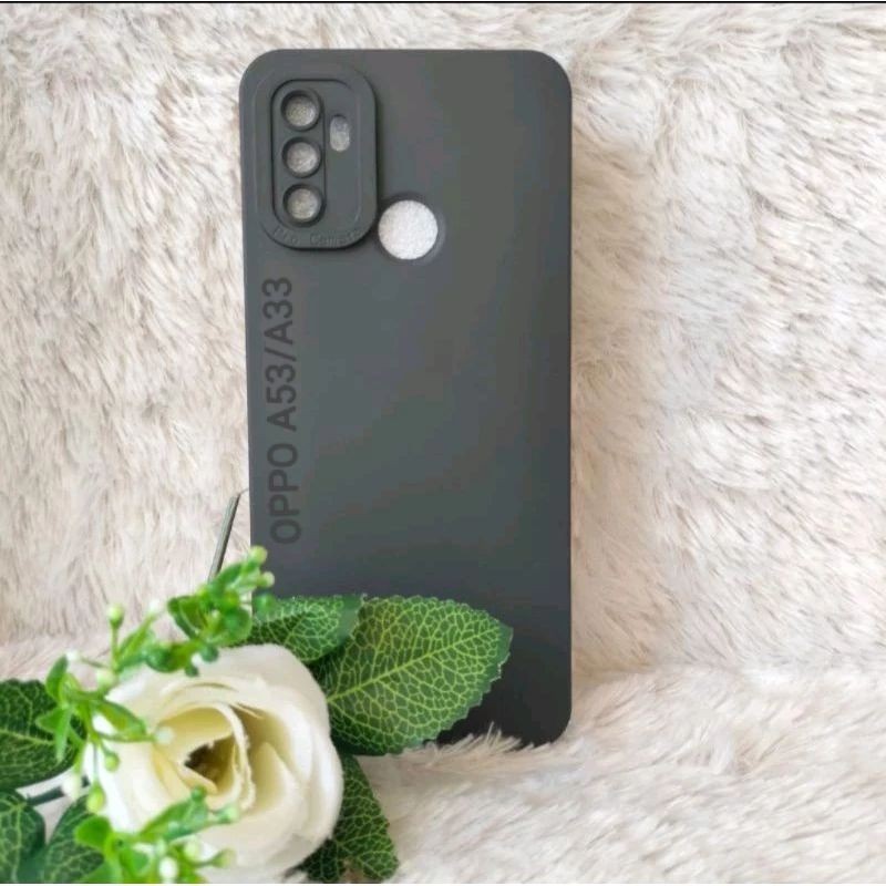 SOFT CASE PRO CAMERA OPPO A53 A53 A92 A52 Slikon full black