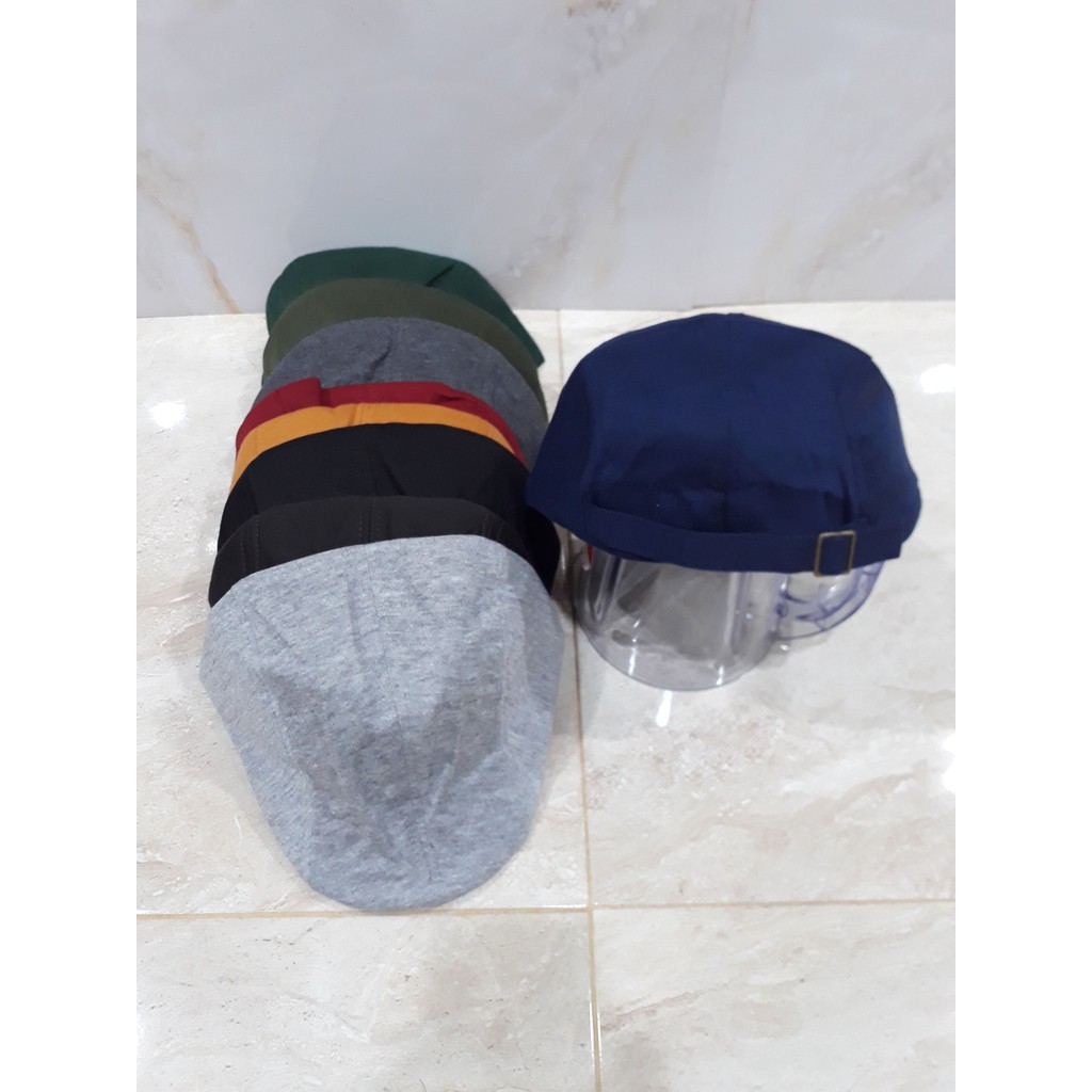 TOPI KODOK / TOPI SUTRADARA / TOPI COPET / TOPI PELUKIS SENIMAN / TOPI PATINO / TOPI NEWSBOY PET FLA