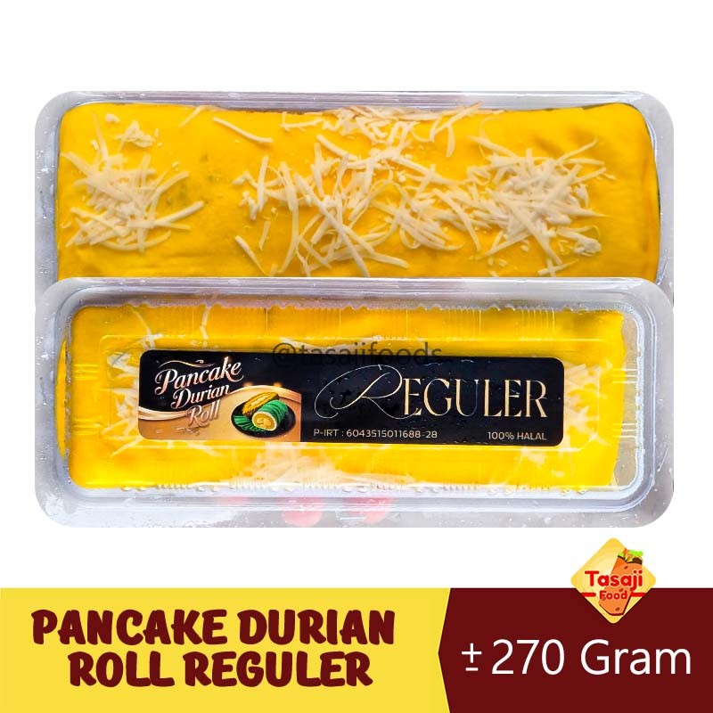 

Pancake Durian Roll Reguler 270 Gram Frozen Halal