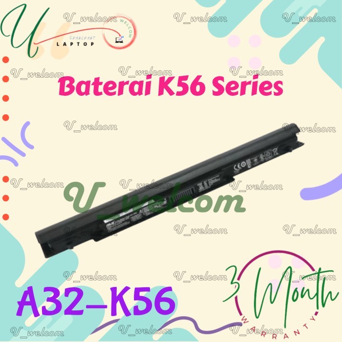 Baterai K56 A41-K56 A42-K56 A31-K56 Series