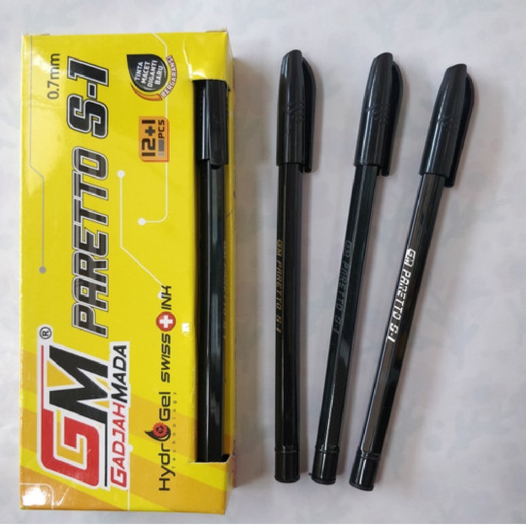 

Paretto Pulpen S-1 0.7mm Hydr Gel Swiss Ink 1pcs
