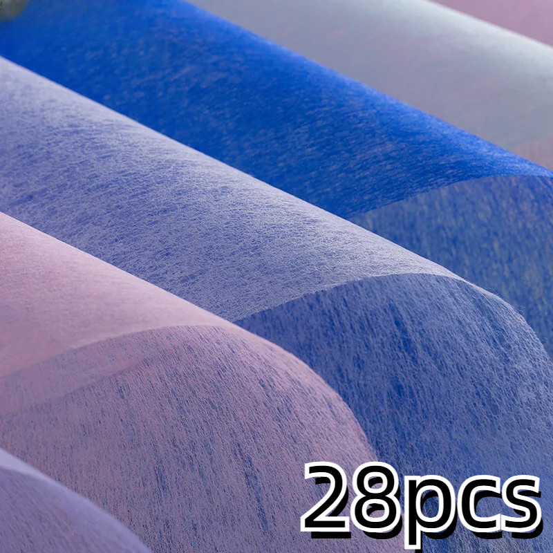 

28pcs Handmade Tissue Paper DIY Craft Paper Flower Bouquet Wrapping Paper Translucent Packing Gift Packaging Florist Supplies