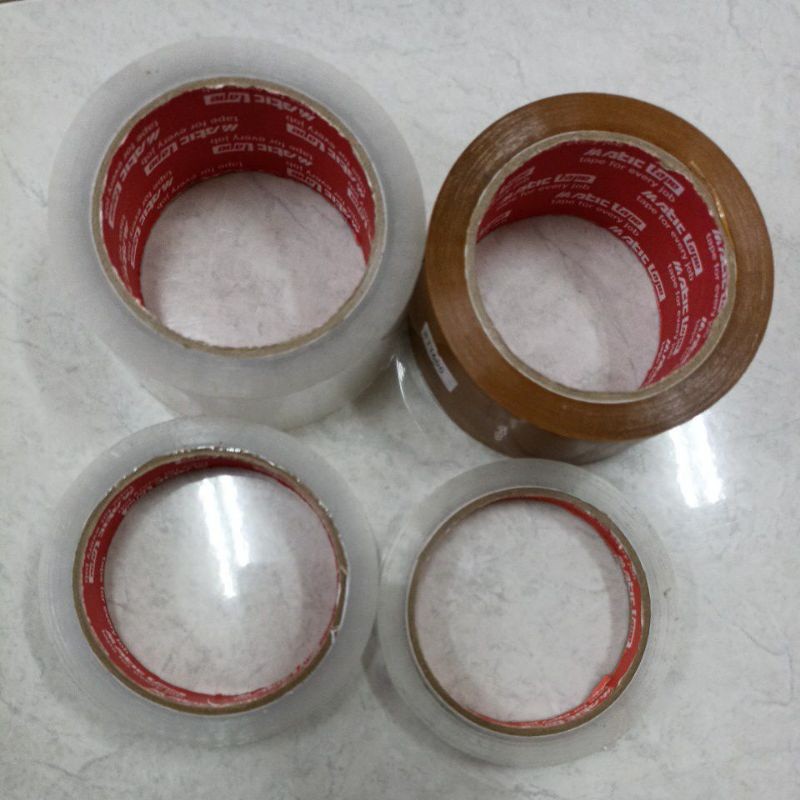 

ISOLASI TAPE MATIC BENING / COKLAT