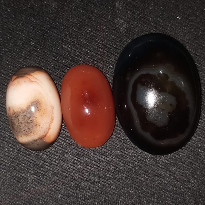 Paket Nomor 28 Natural Batu Akik Motif Gambar Unik Antik Bukan Cincin Perak Emas Bacan Pirus Kecubun