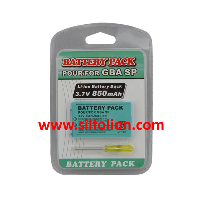 Baterai Gameboy Advance SP 850 mAH High Capacity Battery GBA SP