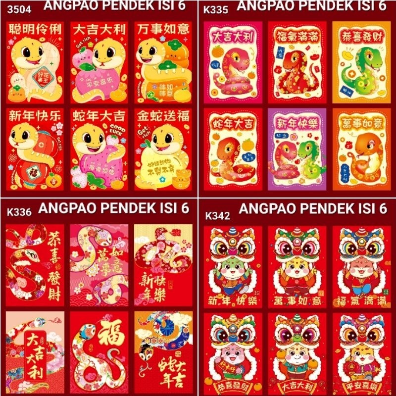 

THE CARNIVAL Angpao Imlek Ular 2025 Angpau Premium Amplop Ampau Merah Grosir Angpau Merah Sincia Harga Grosir Termurah