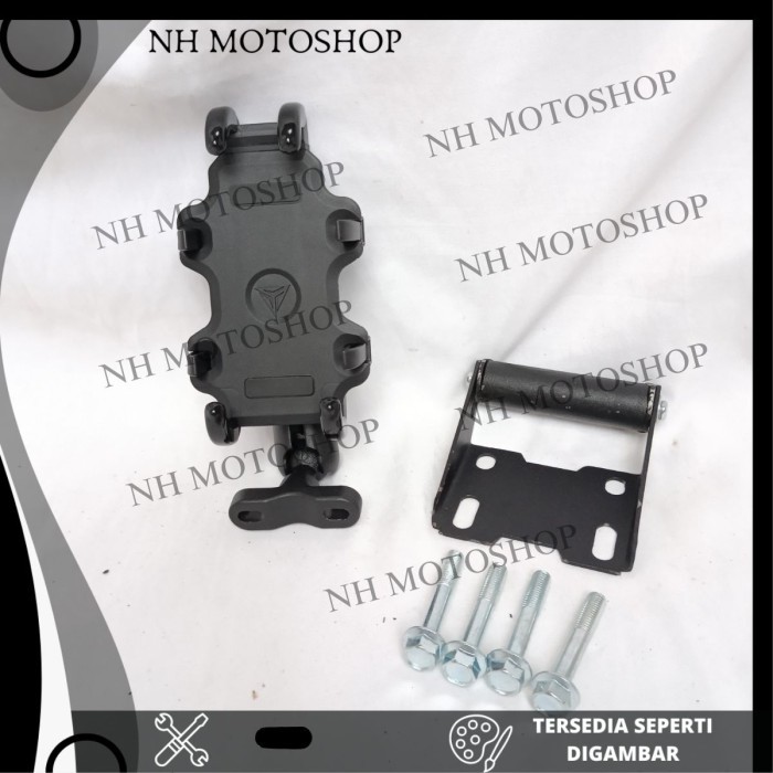 PAKET HOLDER GPS HP PCX LOKAL 150 160 PHONE HOLDER MOTOWOLF ALUMUNIUM STANG MOTOR BRAKET BRACKET BRE