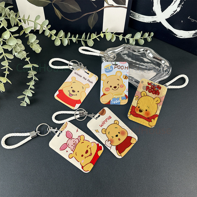 

( CardHouse ) INS ID CARD HOLDER Winnie the Pooh Kartun Tempat Kartu Photocard Photo Card
