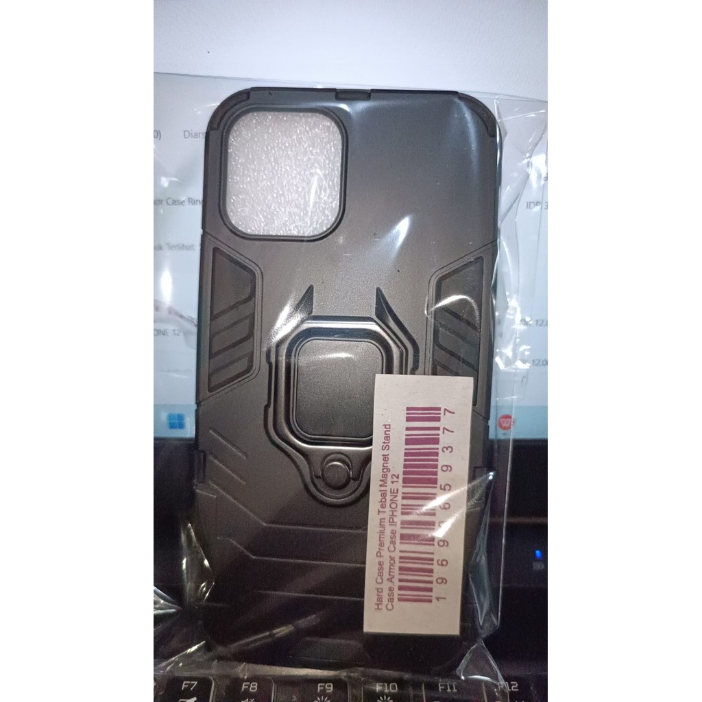 Hard Case Magnet Stand Case Armor Case Ring Case IPHONE 12 / IPHONE 12 PRO