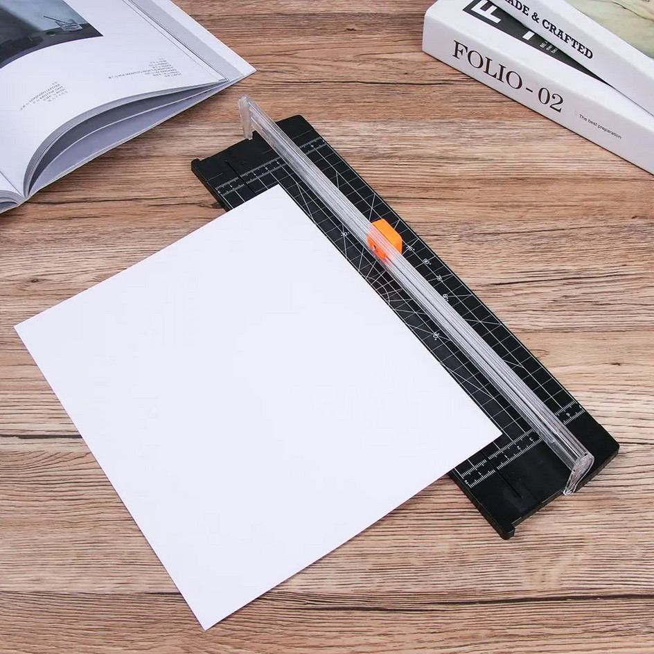 

KANSHPKANSHP YOAI Paper Trimmer Cutter Portable Alat Pemotong Kertas A4 - Y-33