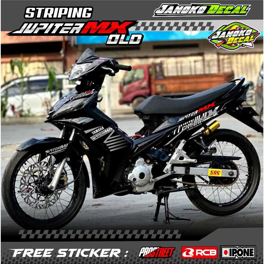 Striping Variasi Jupiter Mx Old / Sticker List Variasi Jupiter Mx Old