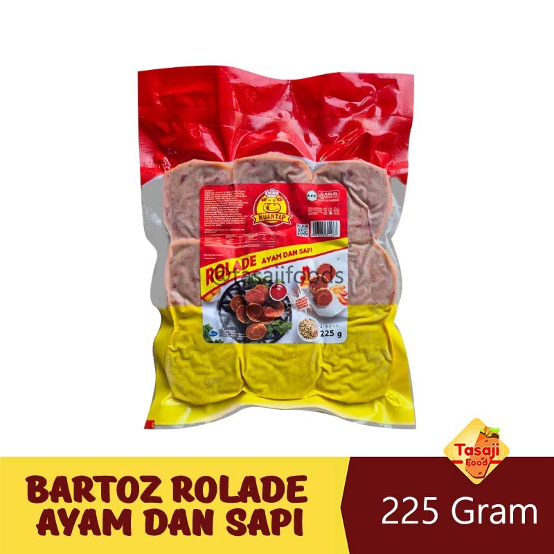 

BARTOZ Rolade Ayam dan Sapi 225 Gram Frozen