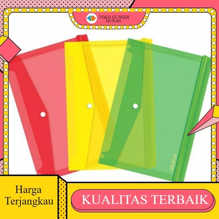

MAP PLASTIK 1 KANCING FOLIO/F4