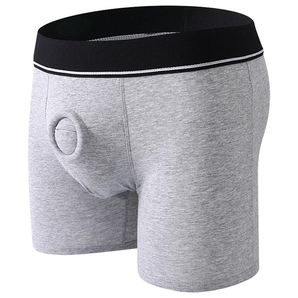 Fashionable Design For Summer Boxer Shorts Cockring Boxershorts Casual Style Comfortable Fit Middle 