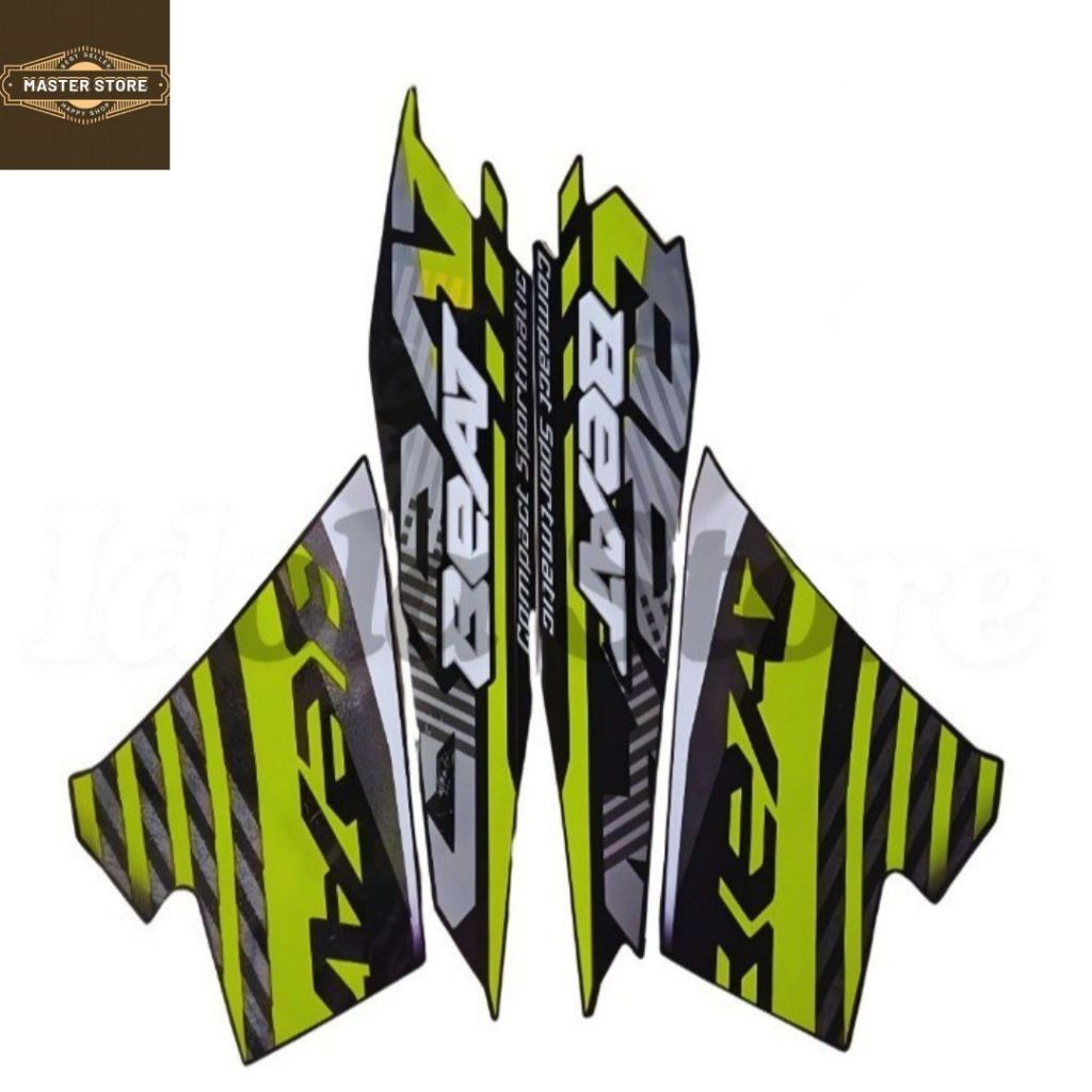 STIKER STRIPING HONDA BEAT NEW 2021 FULL STIKER LIS BODY MOTOR BEAT NEW 2021 STANDAR BERKUALITAS