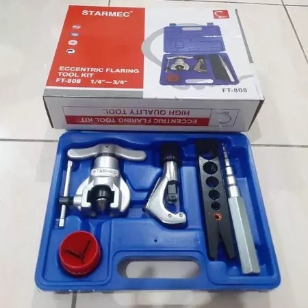 

Flaring tool set ft808 plus box swaging remer cutter pipa tube cutter