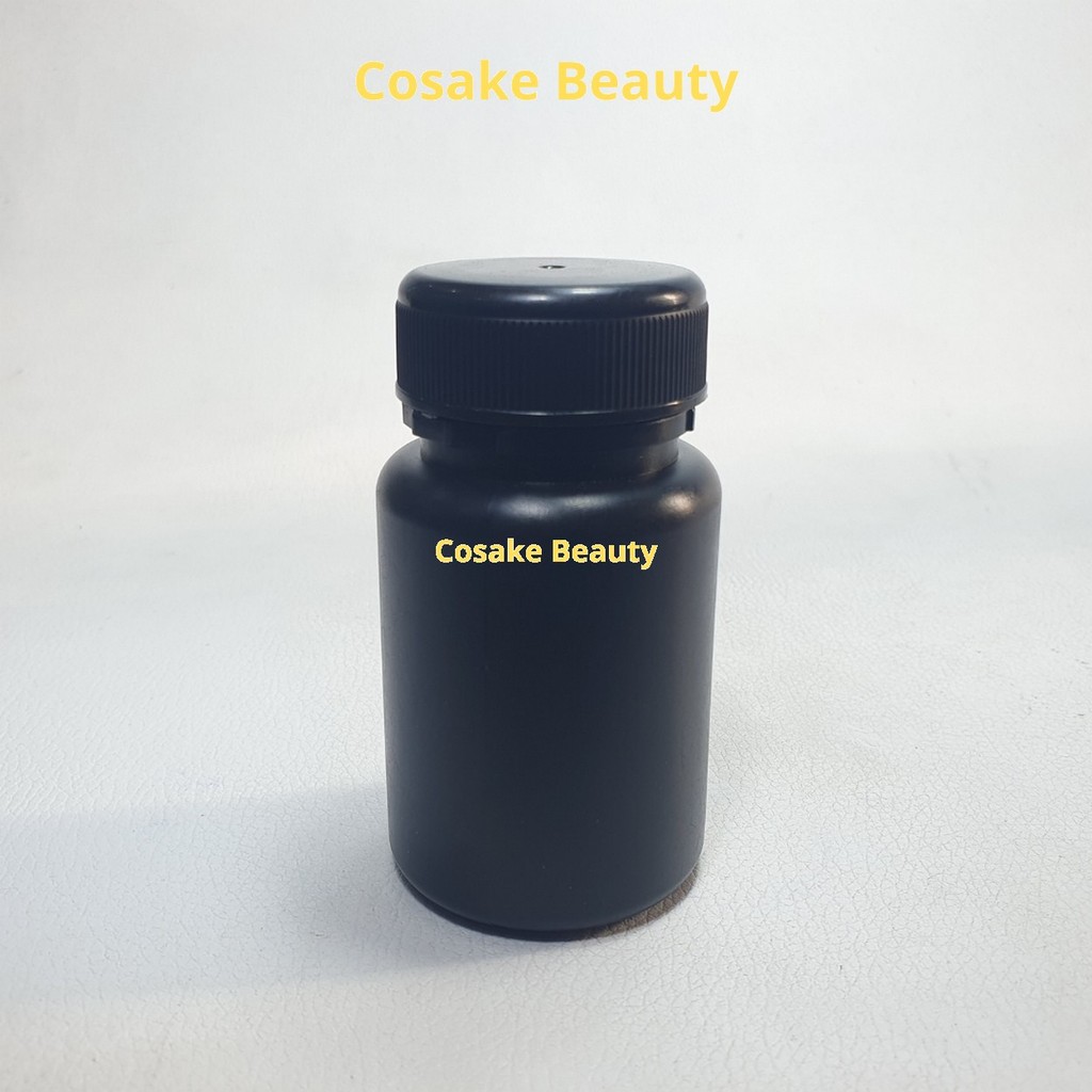 Ester C 60 Kapsul Hitam Hdpe / Botol Obat / Botol Ester C 60 Kapsul Hitam / Botol Obat Kosong