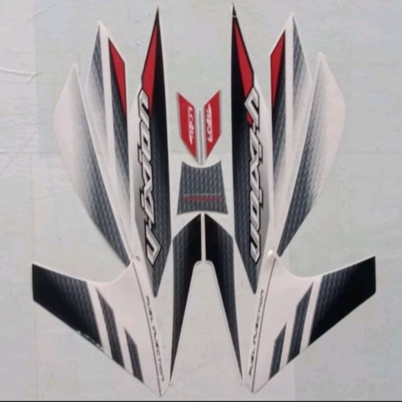 Striping Std Yamaha Vixion 150 NVL 2014 striping vixion 2014 - putih