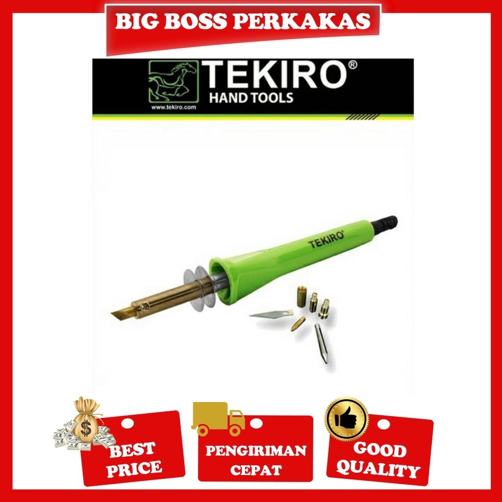 TEKIRO SOLDER MULTIFUNGSI TEKIRO 30 W WATT SOLDERING SOLDER LISTRIK TEKIRO