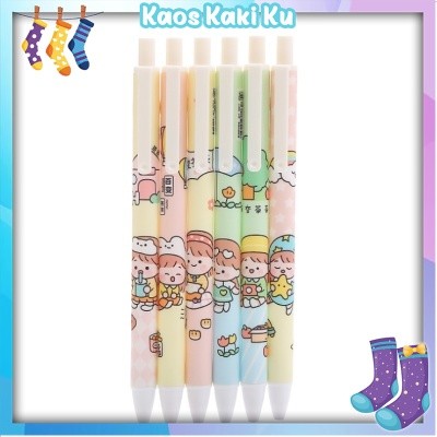 

Pulpen Gel Motif Cartoon Pulpen Pelajar Dan Kantor Pena Lucu Motif Girl Heart Variety