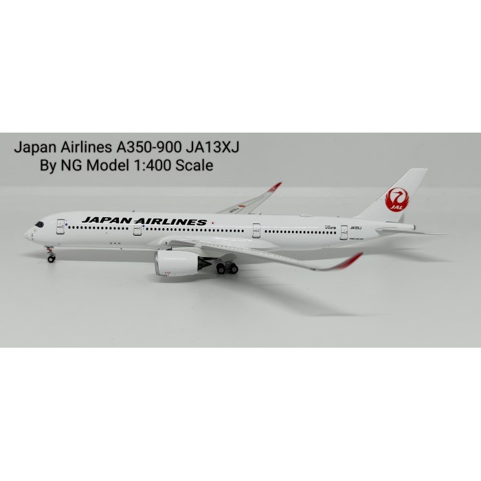 Pesawat Terbang Japan Airlines A350-900 JA13XJ  NG Model Skala 1/400 Diecast