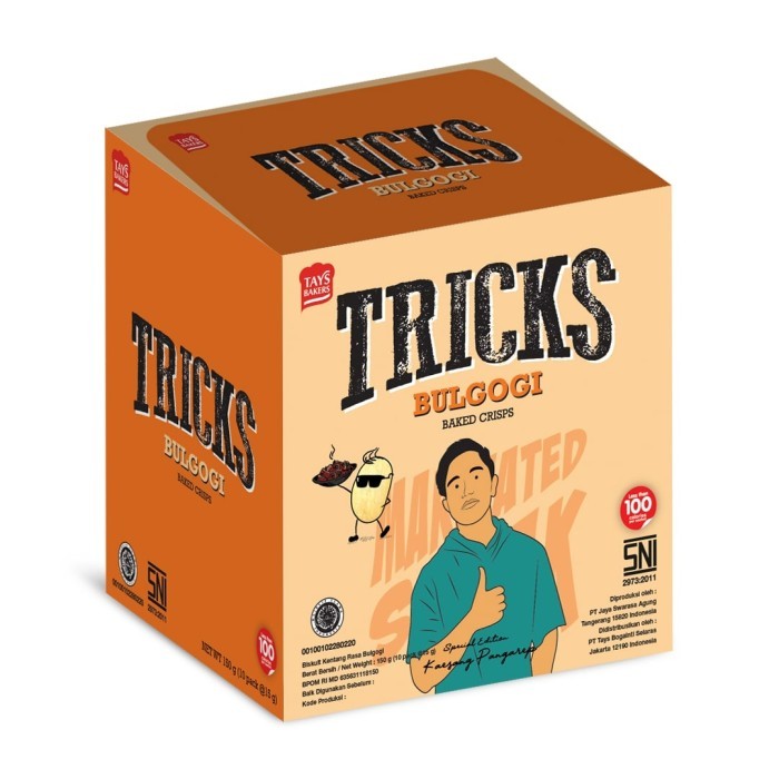 

New Item TRICKS BISKUIT KENTANG BULGOGI 120G