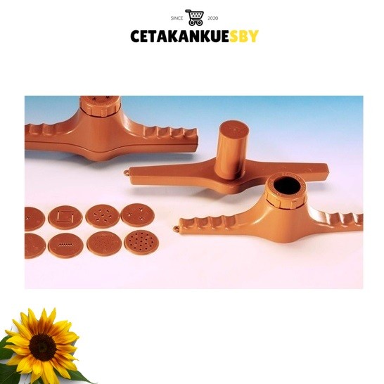 (CKS) Cetakan Kue ACUAN/ Aneka Cetakan Kue Kering Nastar Biskuit Plastik /Jepitan Nastar  Acuan Ceta