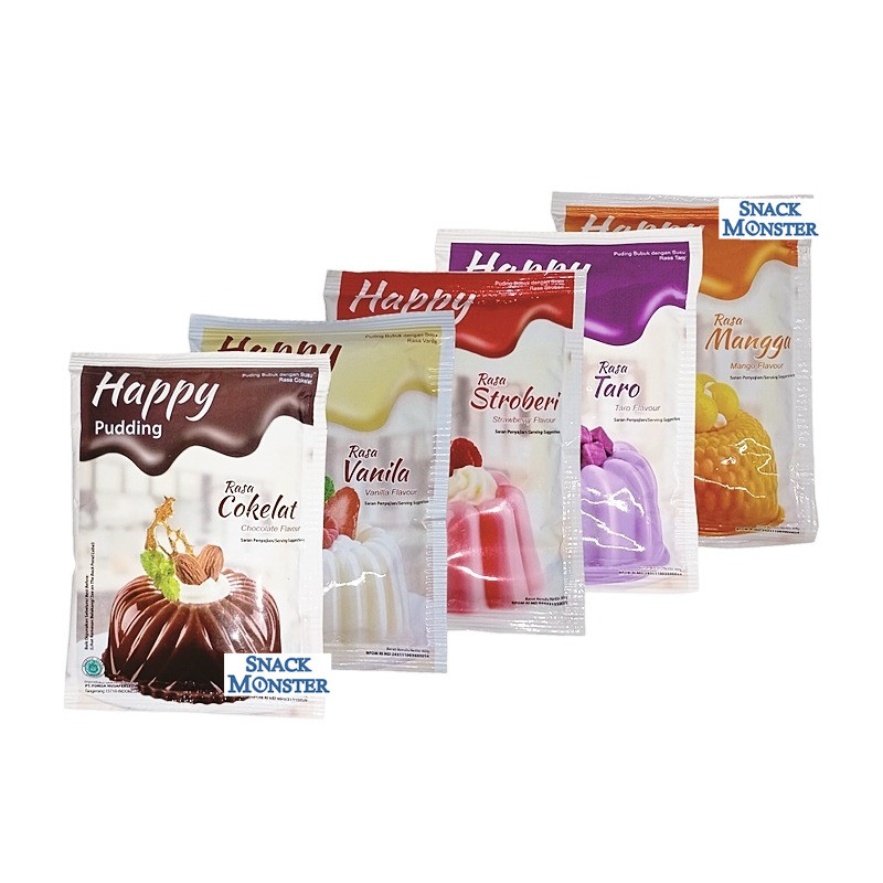 

Nutrijell Happy Pudding Instant Ekonomis - Netto 60 gr