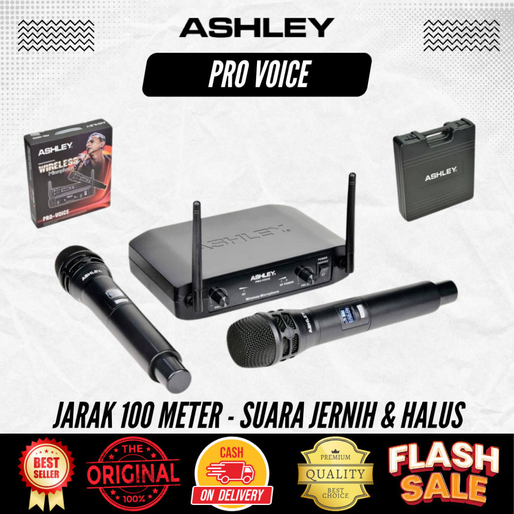 Mic Wireless Ashley Pro Voice