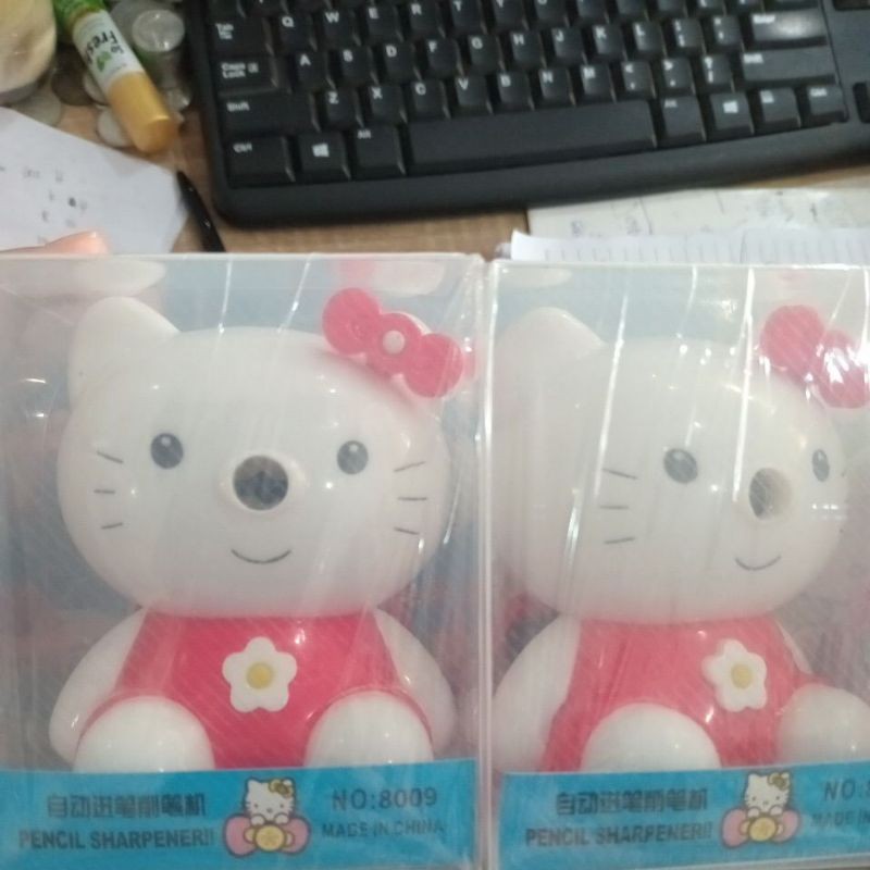 

(COD) Rautan Pensil Meja Puter Hello Kity