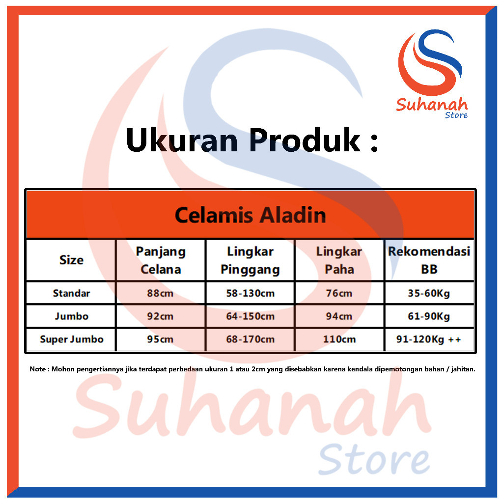 terlaris promo celamis aladin / celana inner gamis aladin / celana dalaman gamis aladin / celana