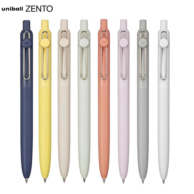 

Uniball Zento New Arrival Gel Ballpoint Pens, Gel Ink Assorted Colored Writing Pen Basic Model Rollerball Water-Based Refill