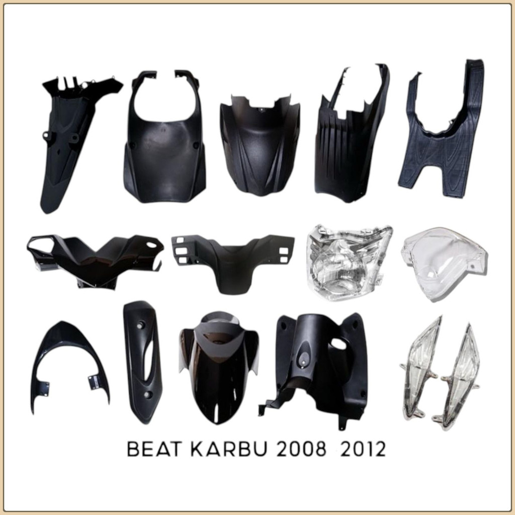 batok depan belakang beat FI-FGM starter kasar  2013 2014 2015  ECERAN Spakbor Belakang Honda Beat L