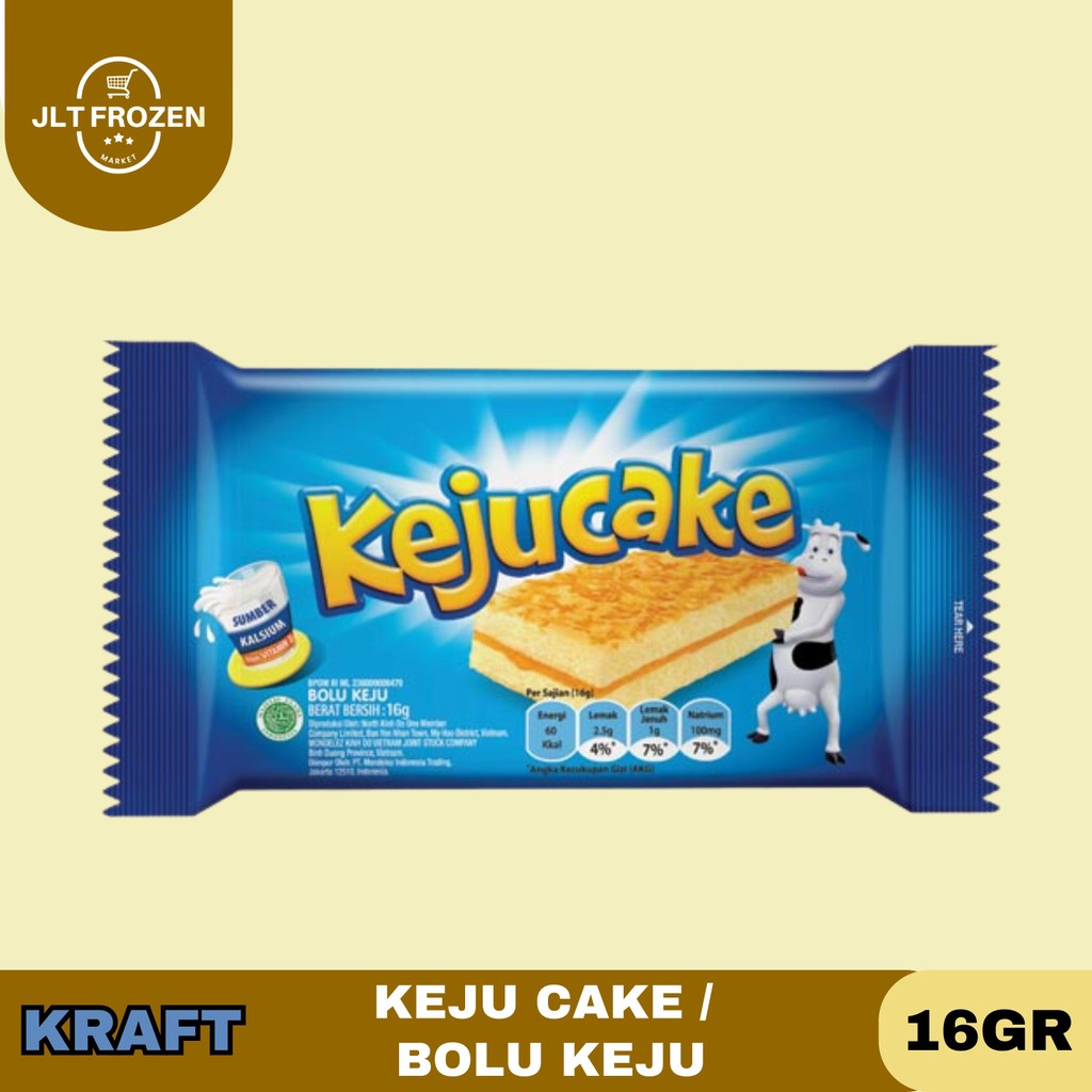 

Kraft Keju Cake Bolu Keju Kraft 16 gr