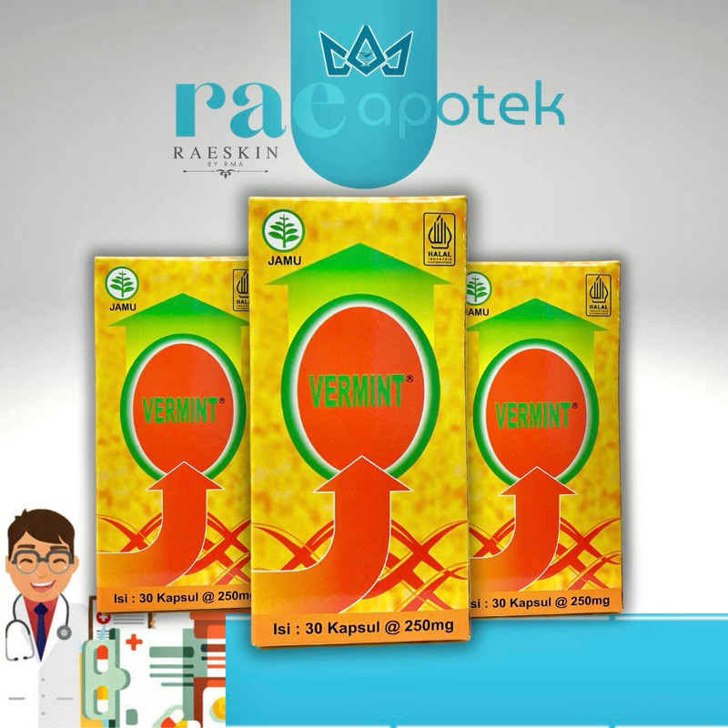 VERMINT ISI 30 KAPSUL/VERMINT/KAPSUL CACING