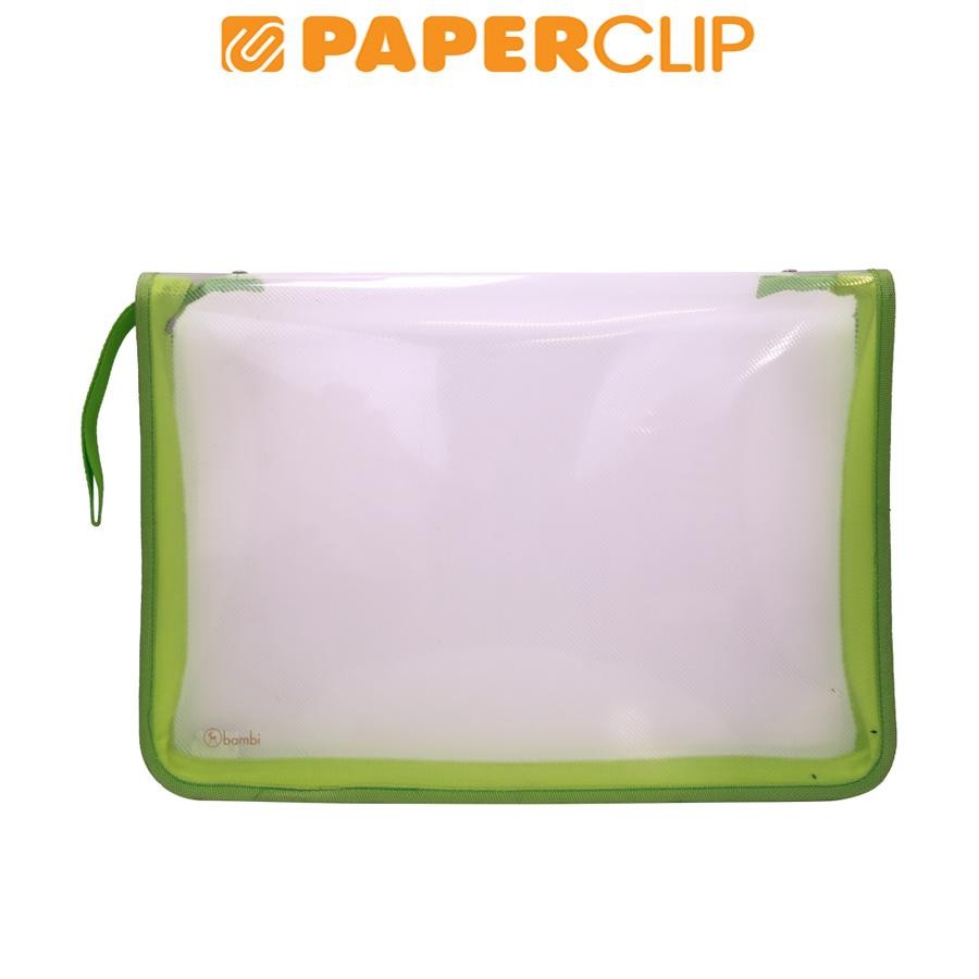 

ZIPPER BAG F4 BAMBI 5321 GREEN
